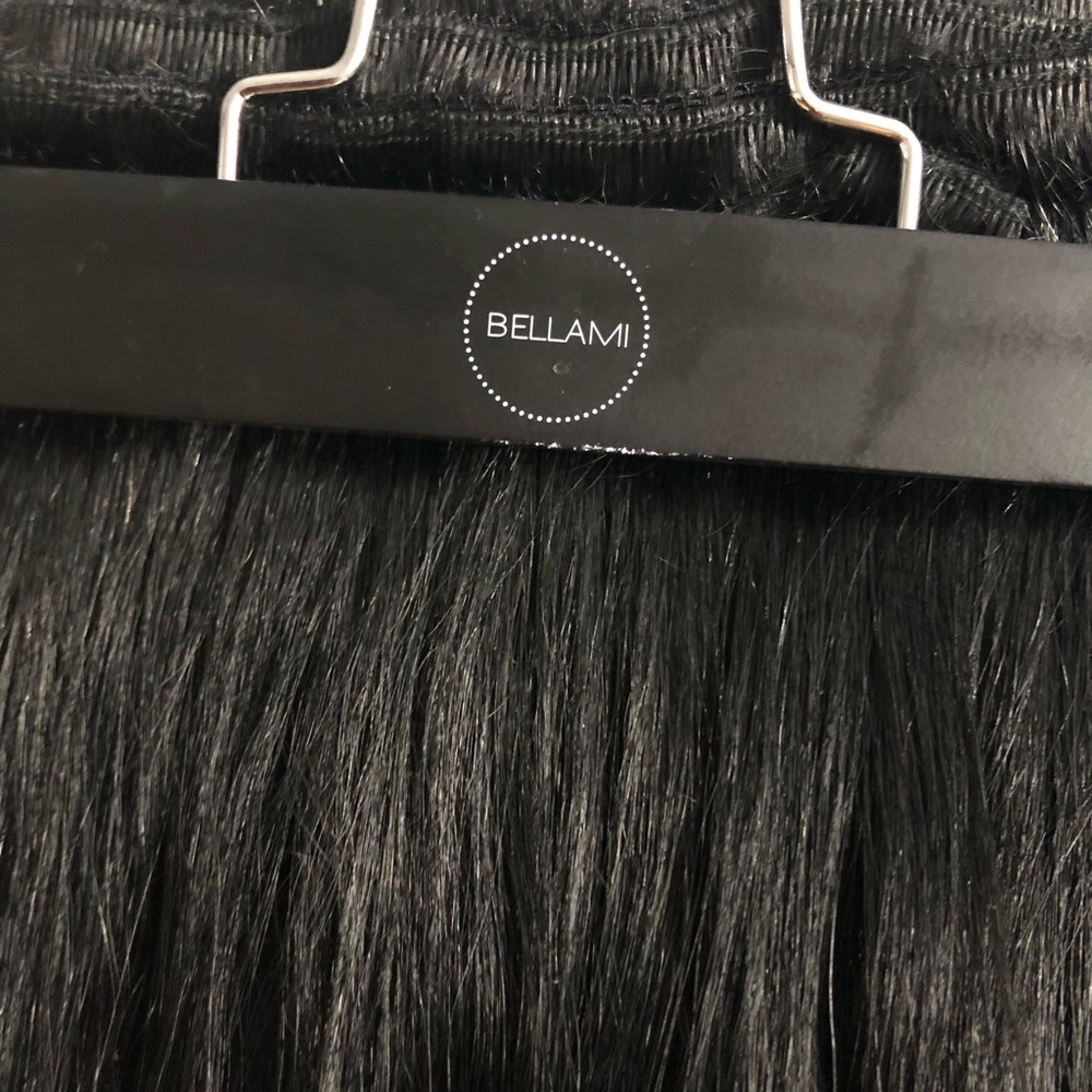 Bambina 160g 20” Jet Black Clip In Hair Extensions